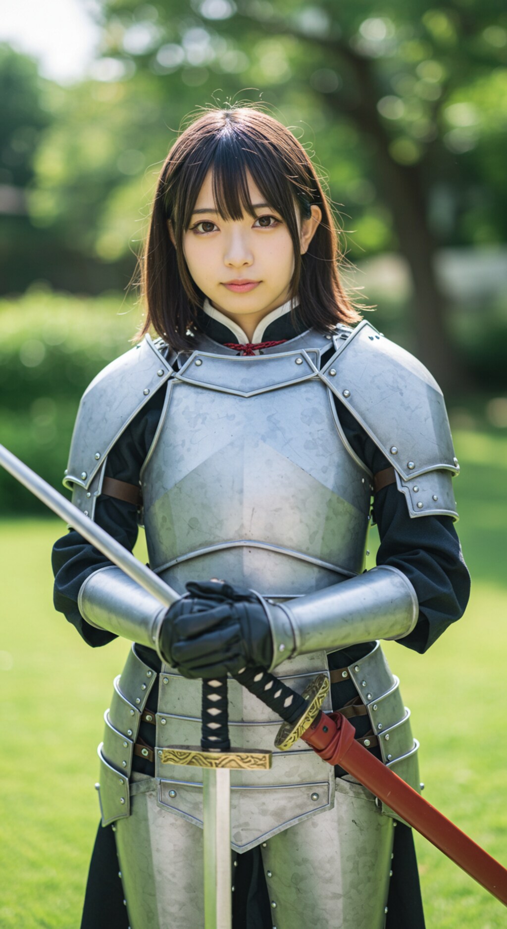 甲冑美女、お試しの続きの続きの続きw