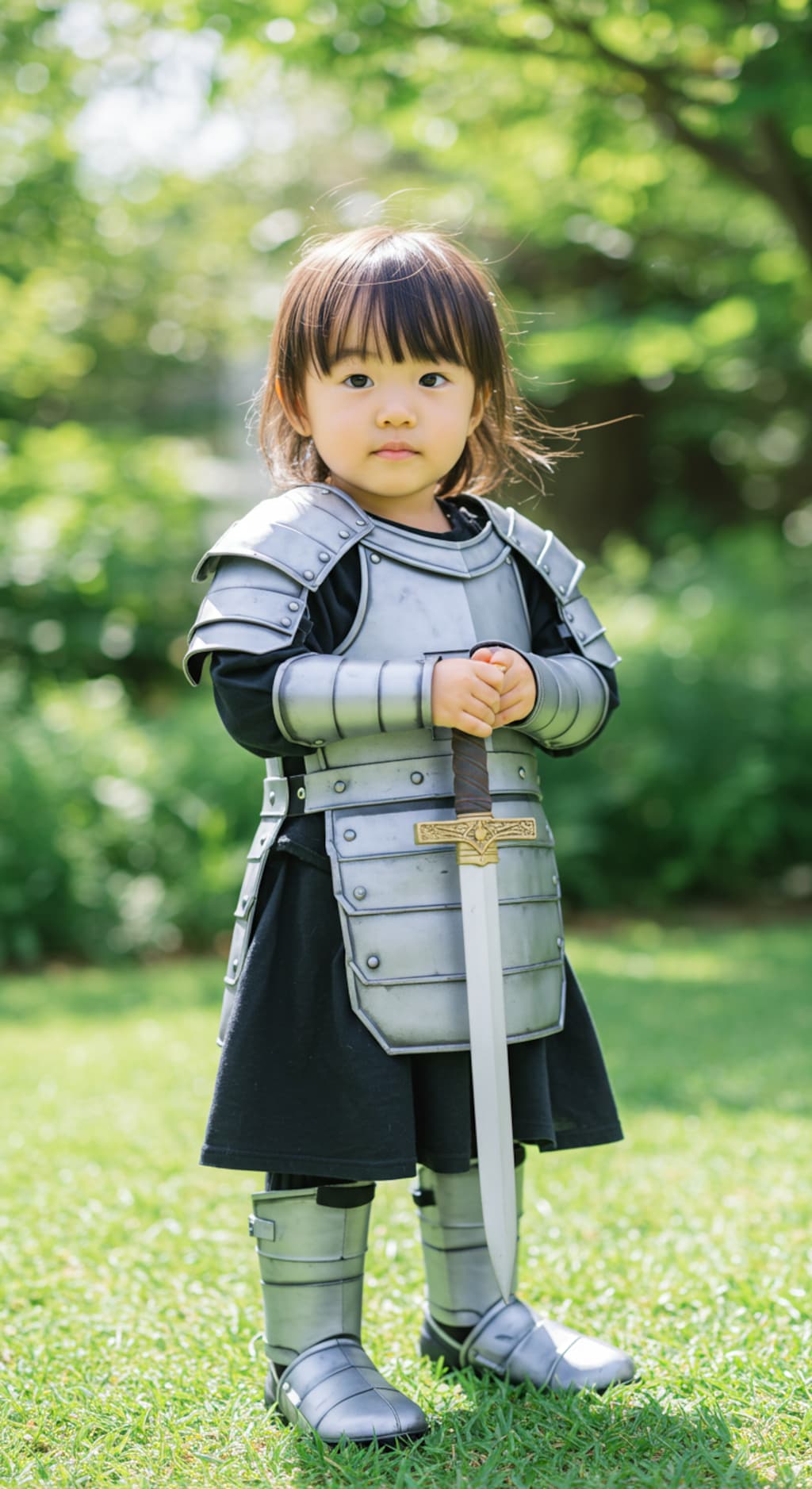 甲冑美女、お試しの続きの続きの続きw