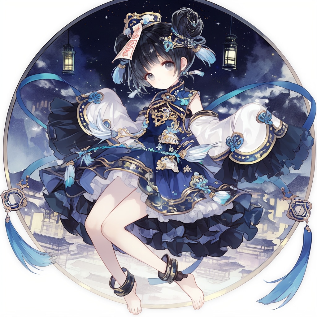 キョンシー×ロリータちゃん | の人気AIイラスト・グラビア