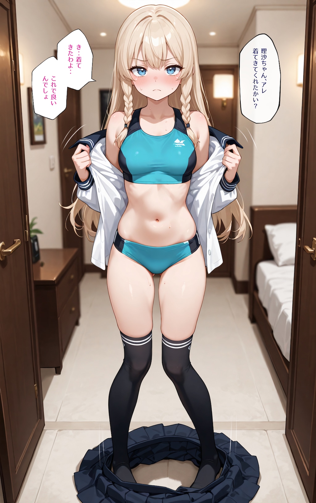 【陸上ブルマ】オナホにコスプレさせて愉しむおじさん