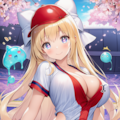 リボンをつけた美少女です 4枚目