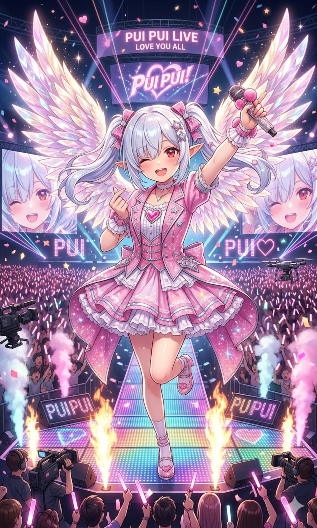 ダイナミックファンサービスのシロネさん