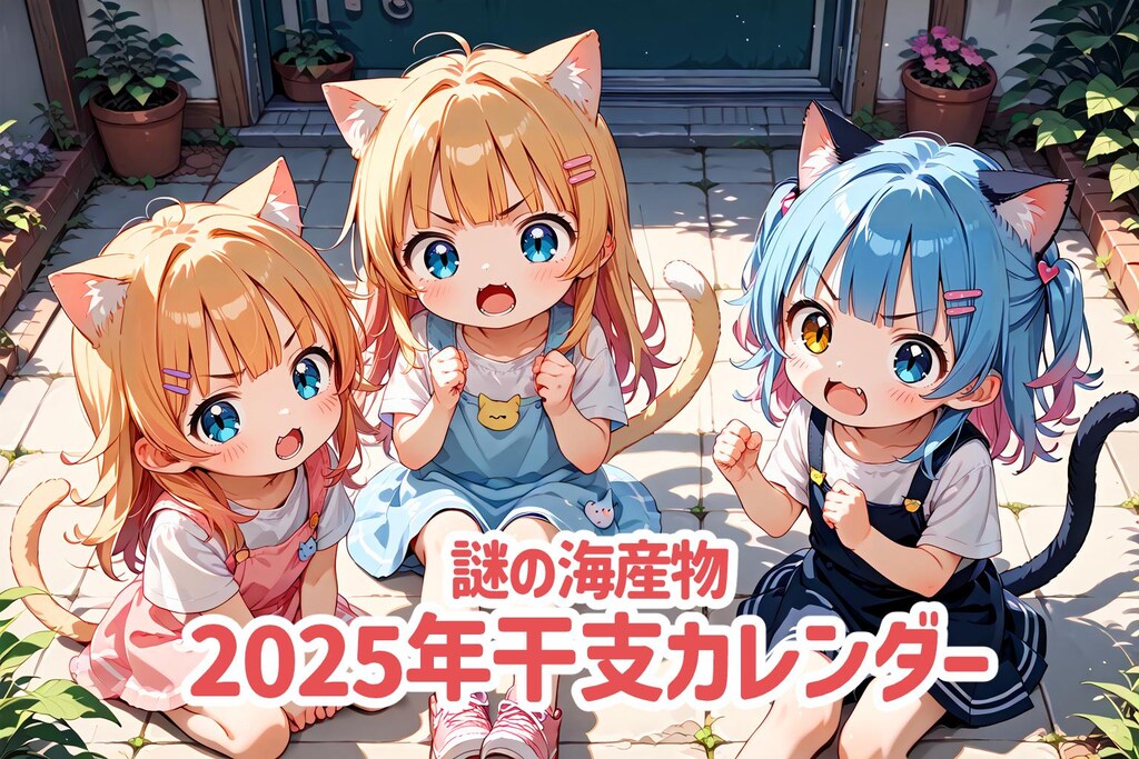2025年干支カレンダー表紙