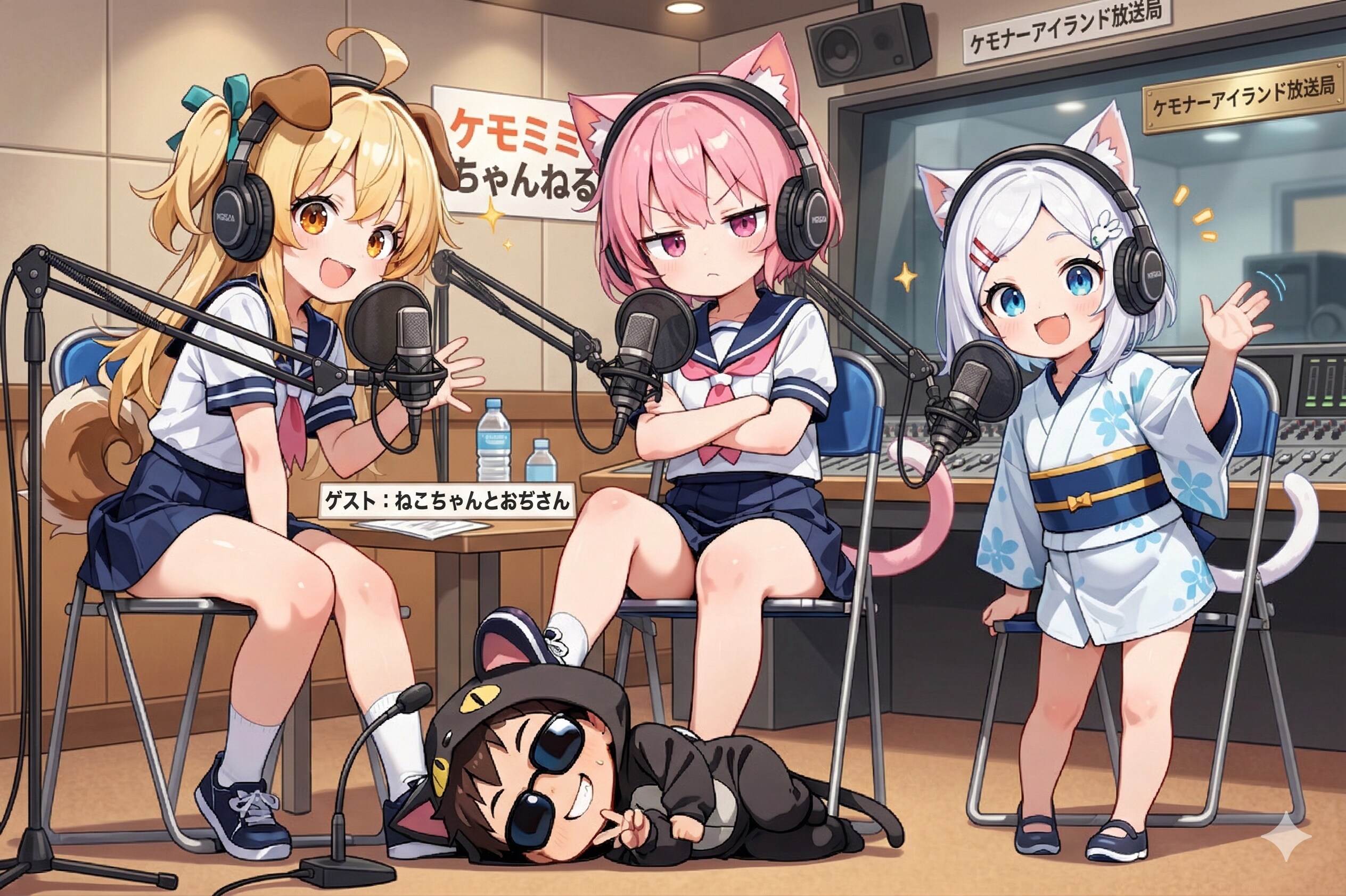 cyan motoさんちのねこちゃんとおぢさんにお越しいただきました！