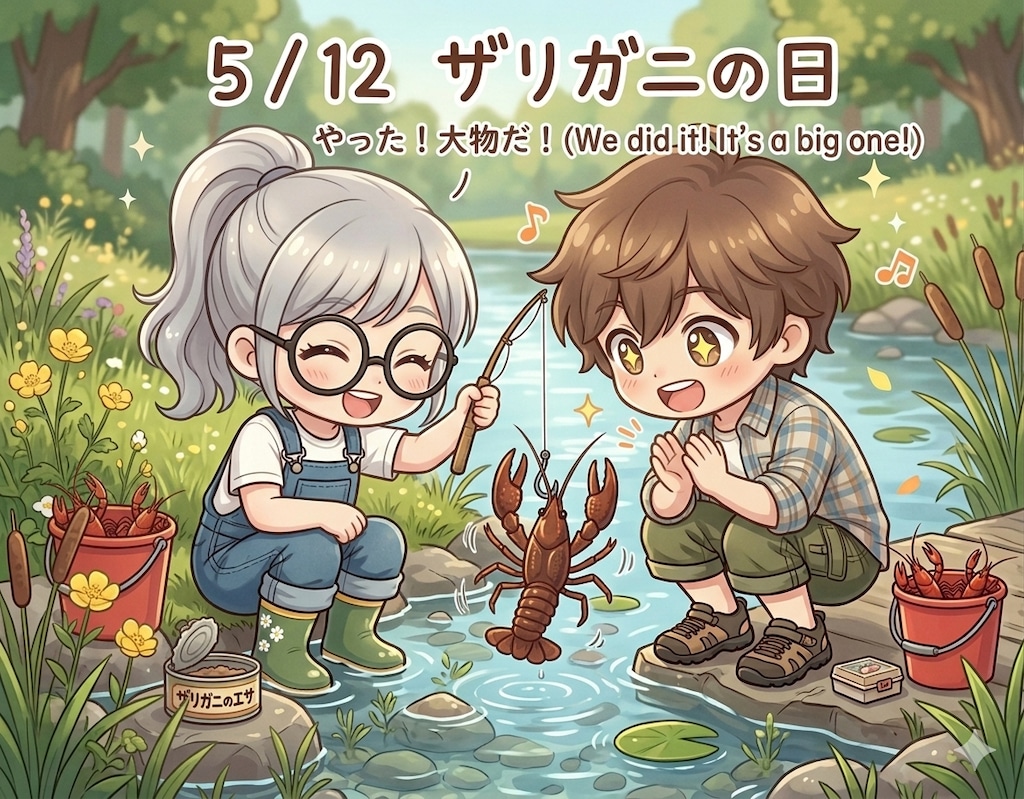 今日は「ザリガニの日」