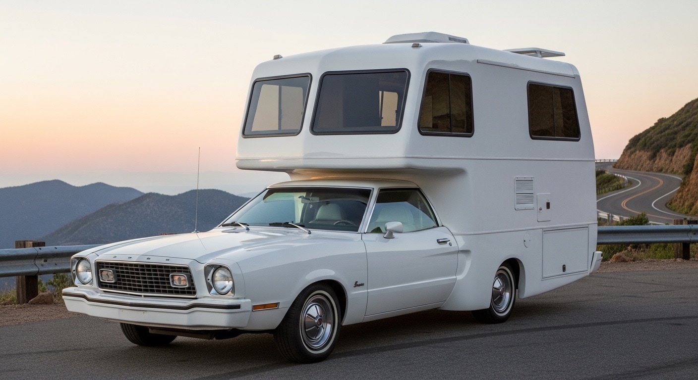 マスタングキャンピングカー | の人気AIイラスト・グラビア