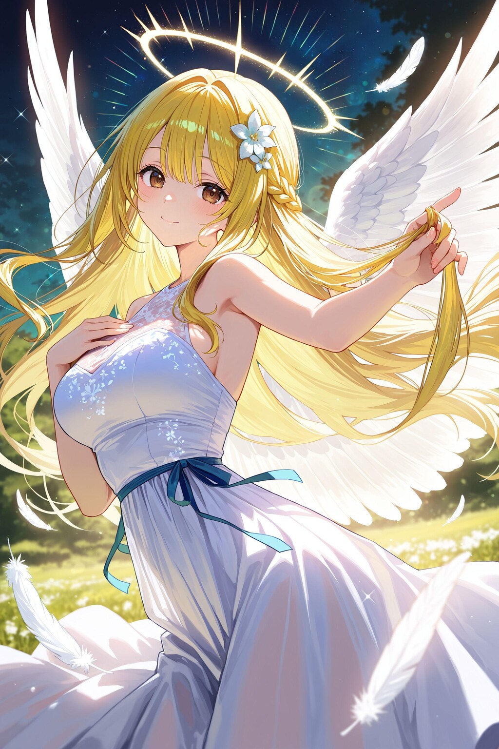 天使さん頑張ります