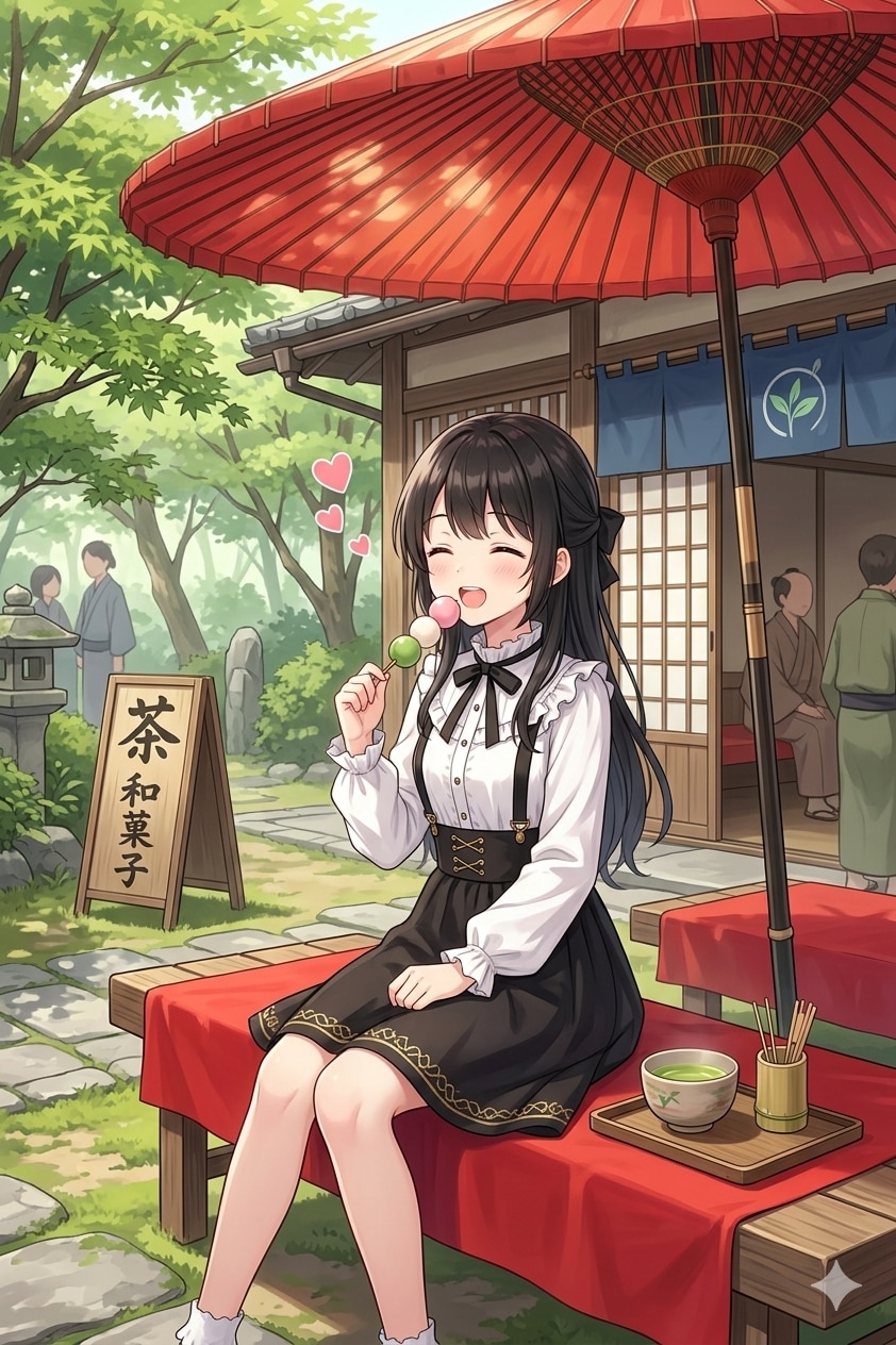 3色団子を食そう