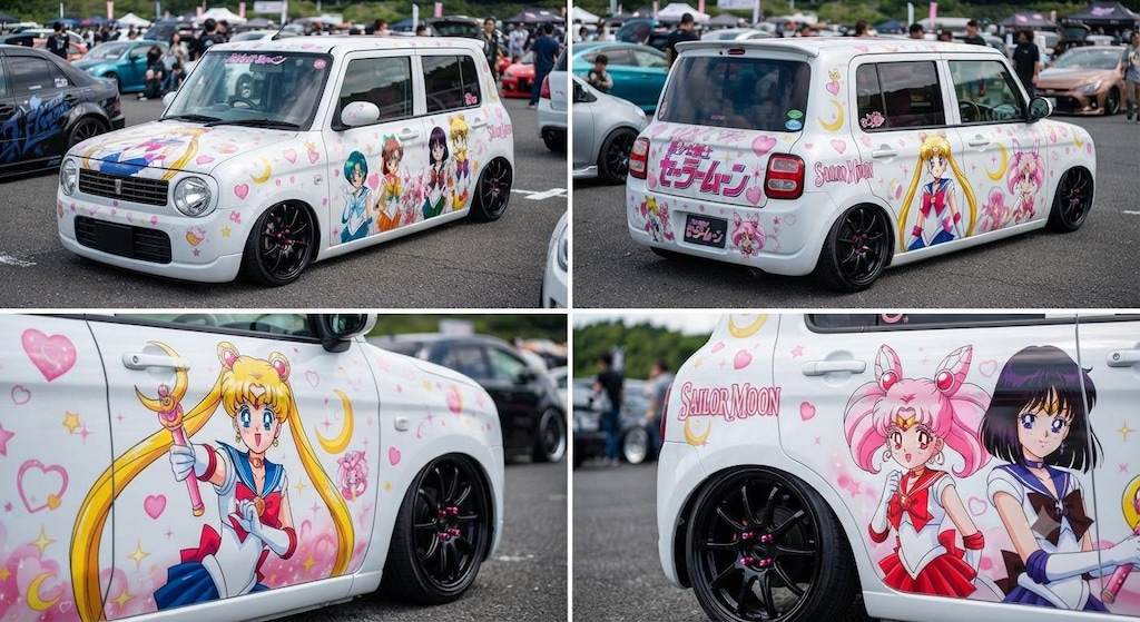 セーラームーン痛車ラパン