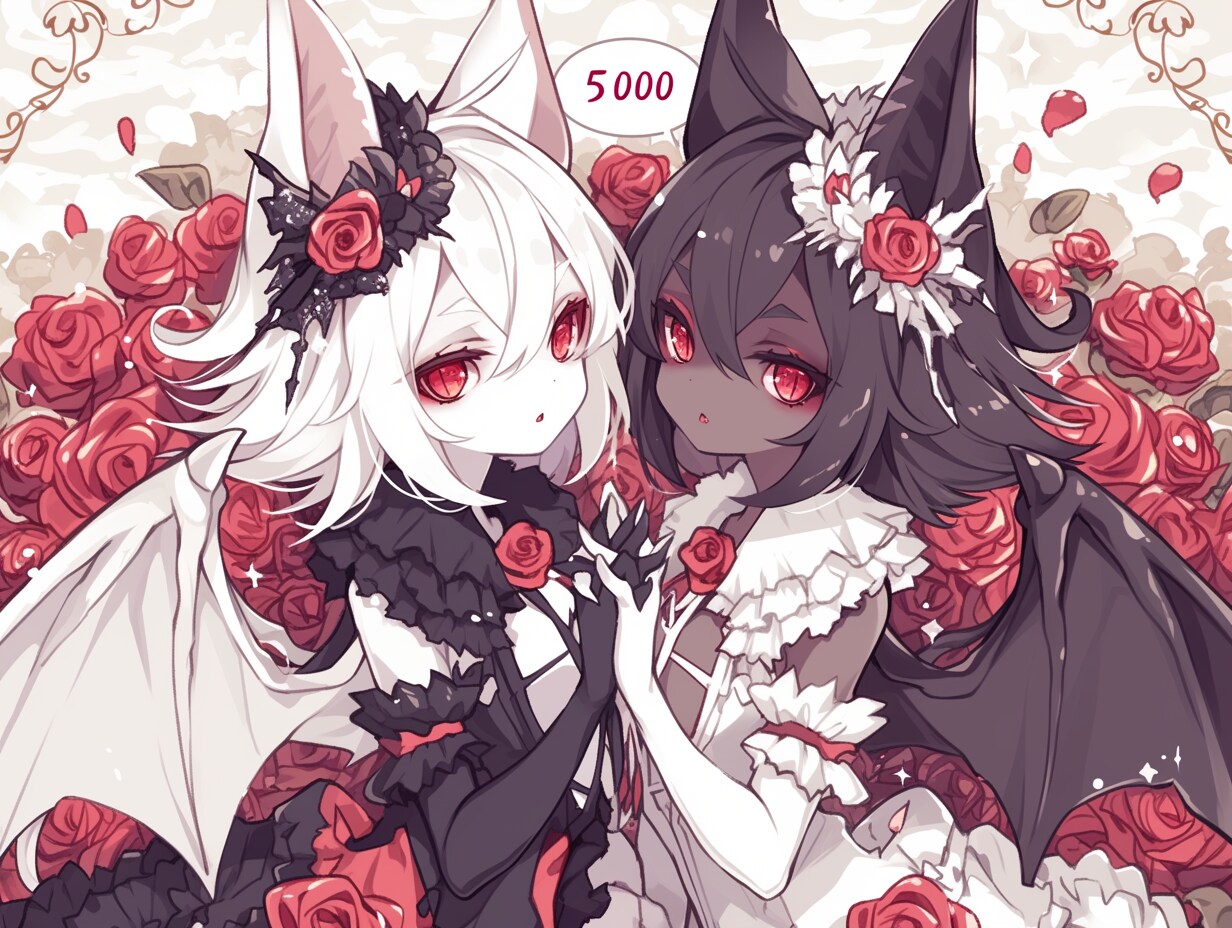 🦇5000いいね達成🌹