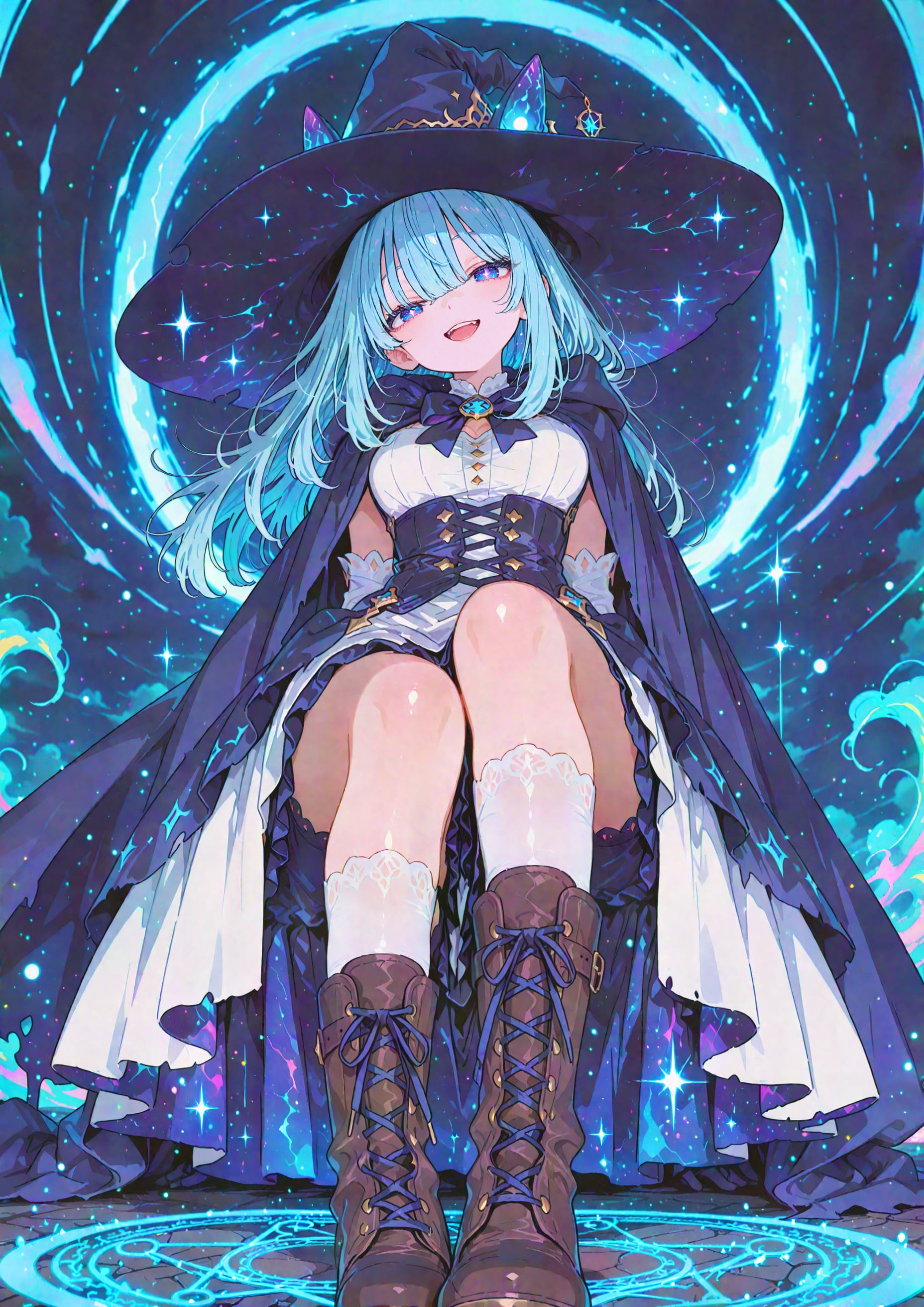 Azure Witch | の人気AIイラスト・グラビア