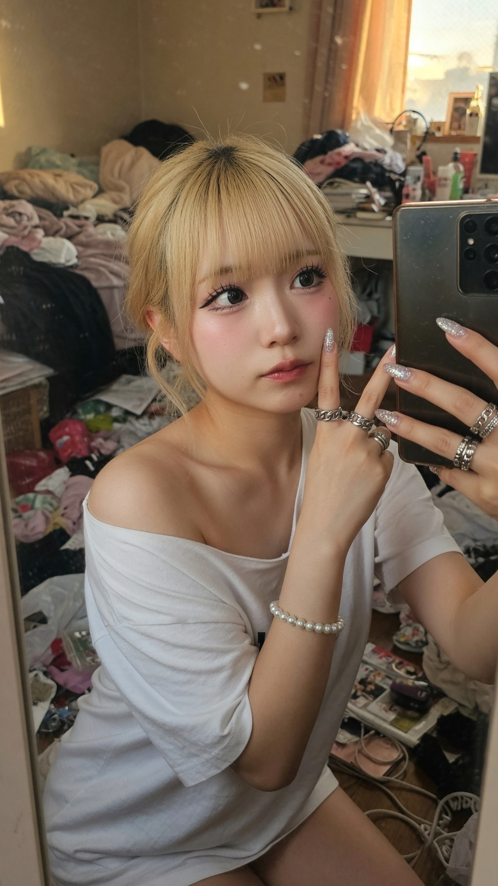 金髪ちゃん