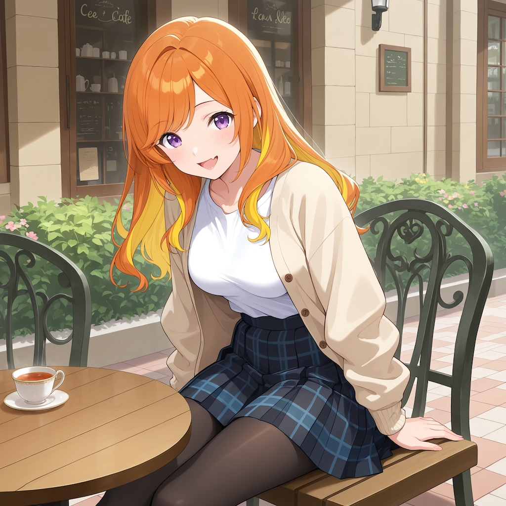 春なのにまだタイツ日和ですよ！