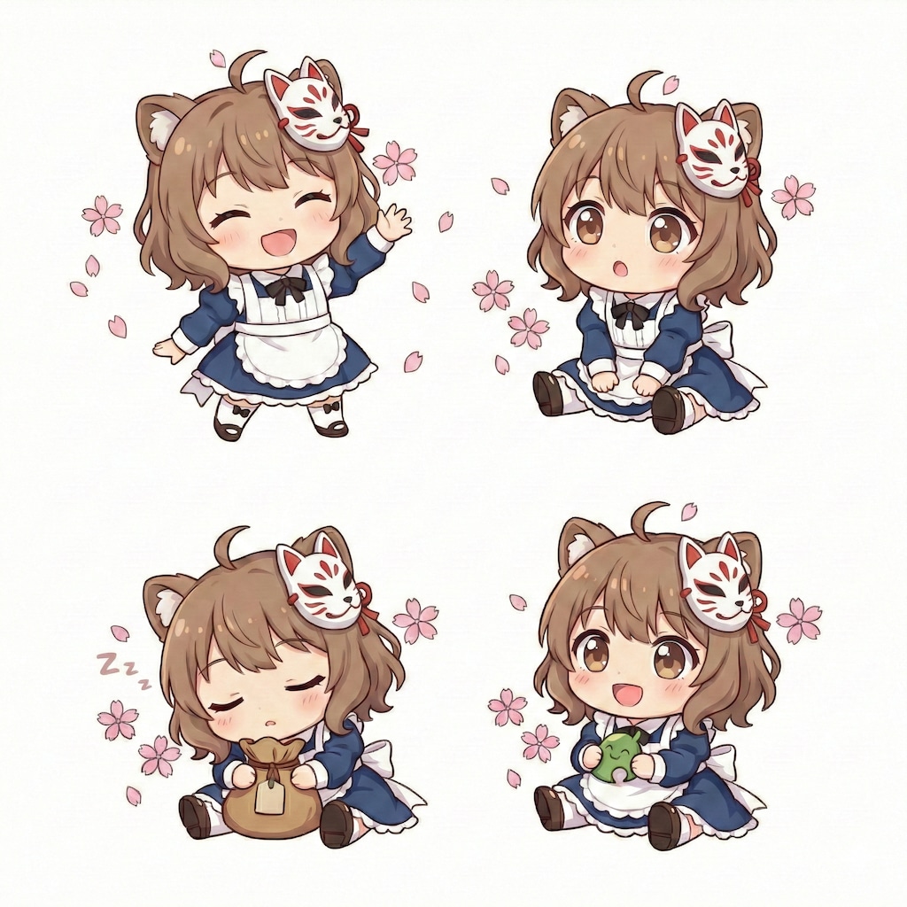 つむぎ（ケモミミ娘ver）