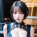 複雑カットテカらせレオタード(顔が危うい) 8枚目