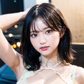 複雑カットテカらせレオタード(顔が危うい) 12枚目