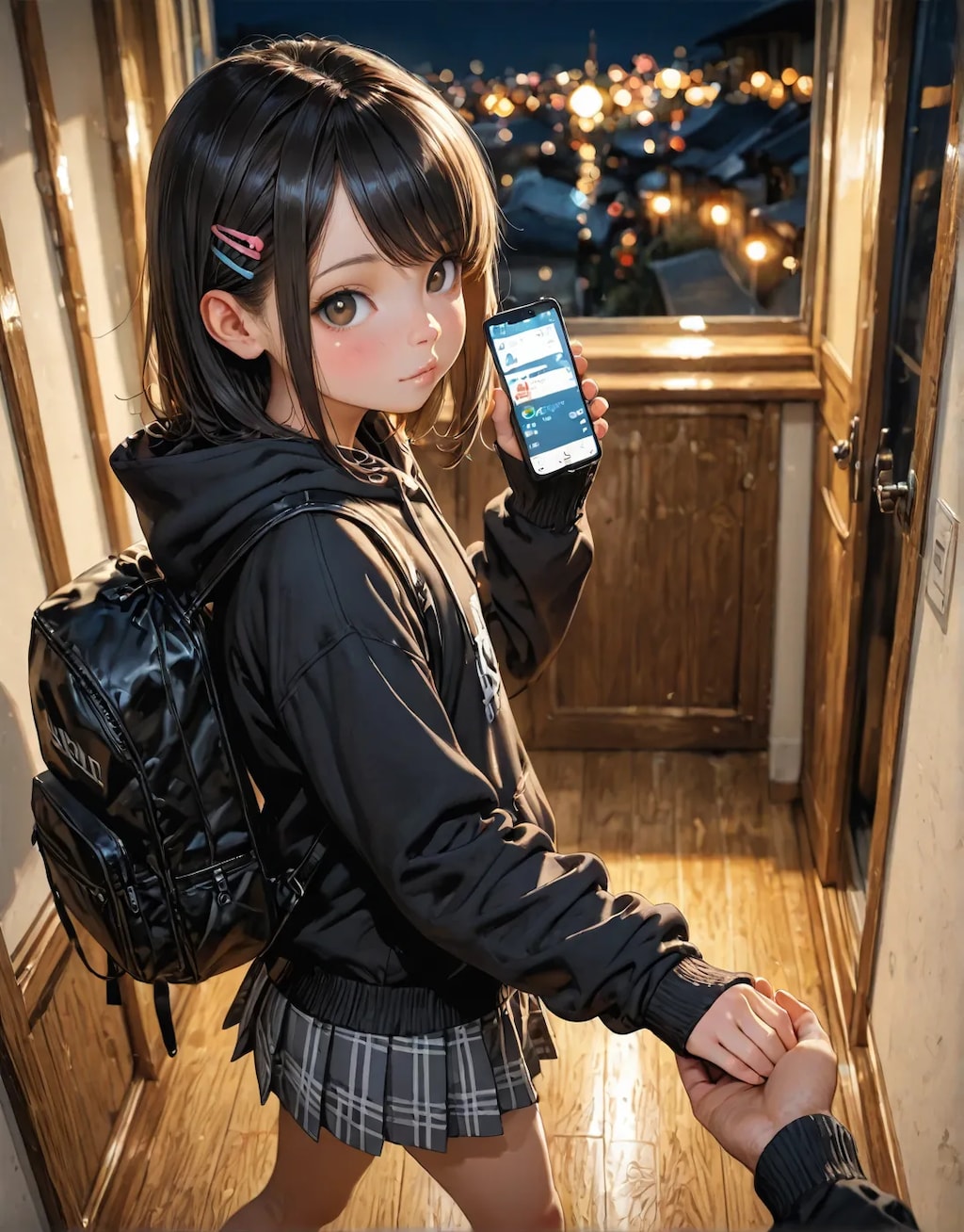 家出少女、夜を彷徨う。その結果…🥹