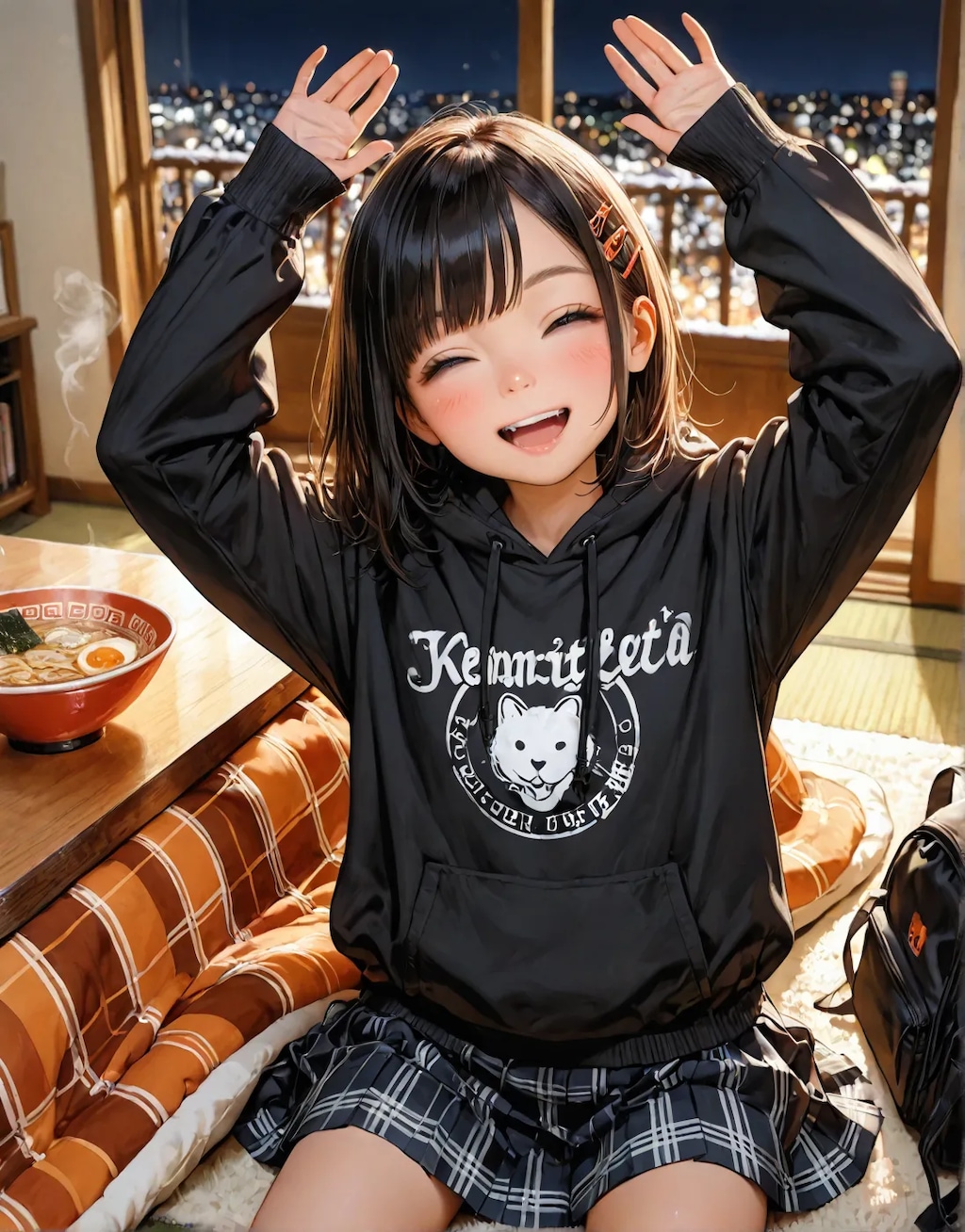 家出少女、夜を彷徨う。その結果…🥹