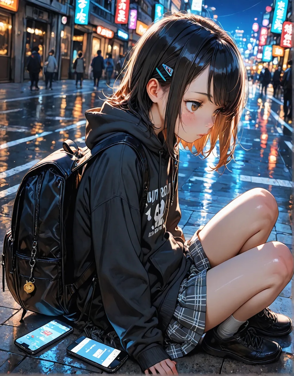 家出少女、夜を彷徨う。その結果…🥹