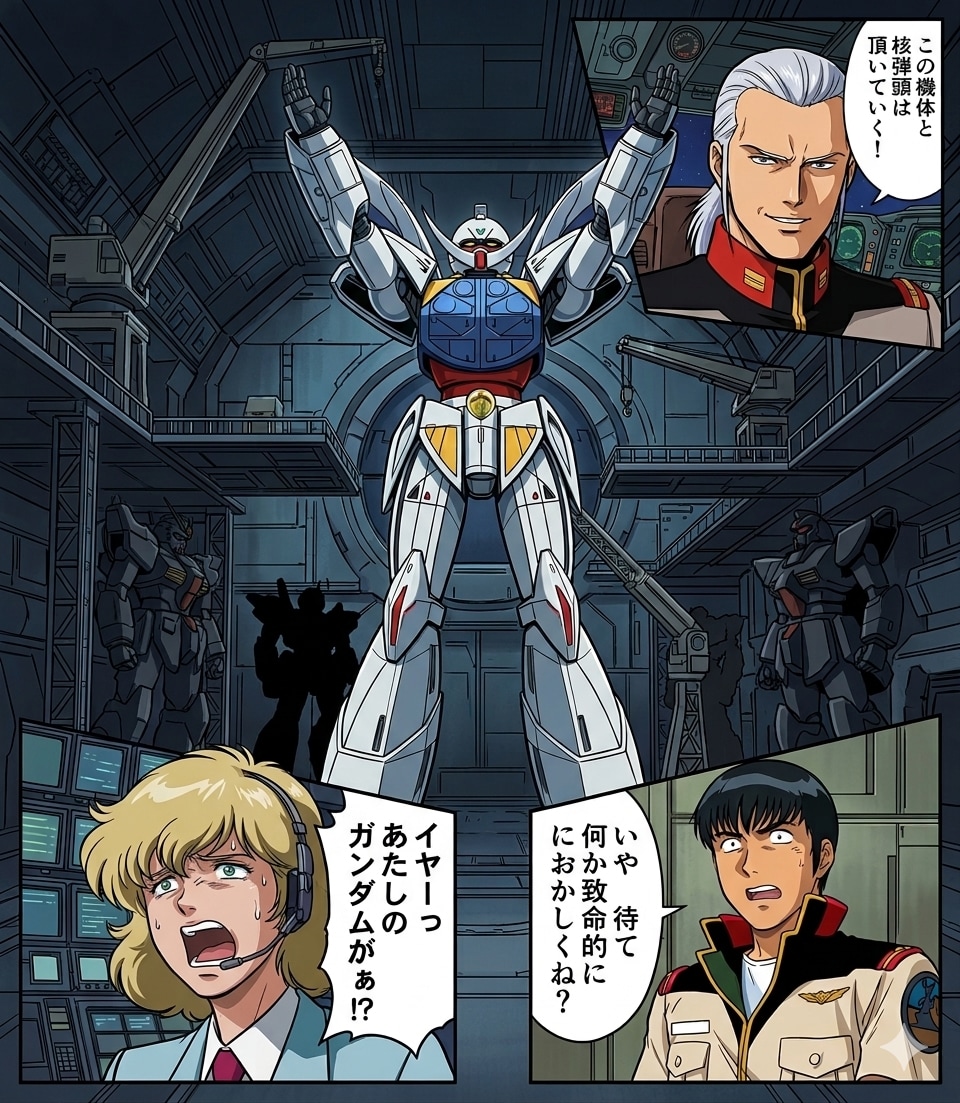 ガンダム強奪 | の人気AIイラスト・グラビア