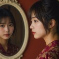 よそ見しても私を見ている鏡 2枚目
