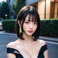 黒ドレス 7枚目