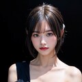 黒ドレス 4枚目