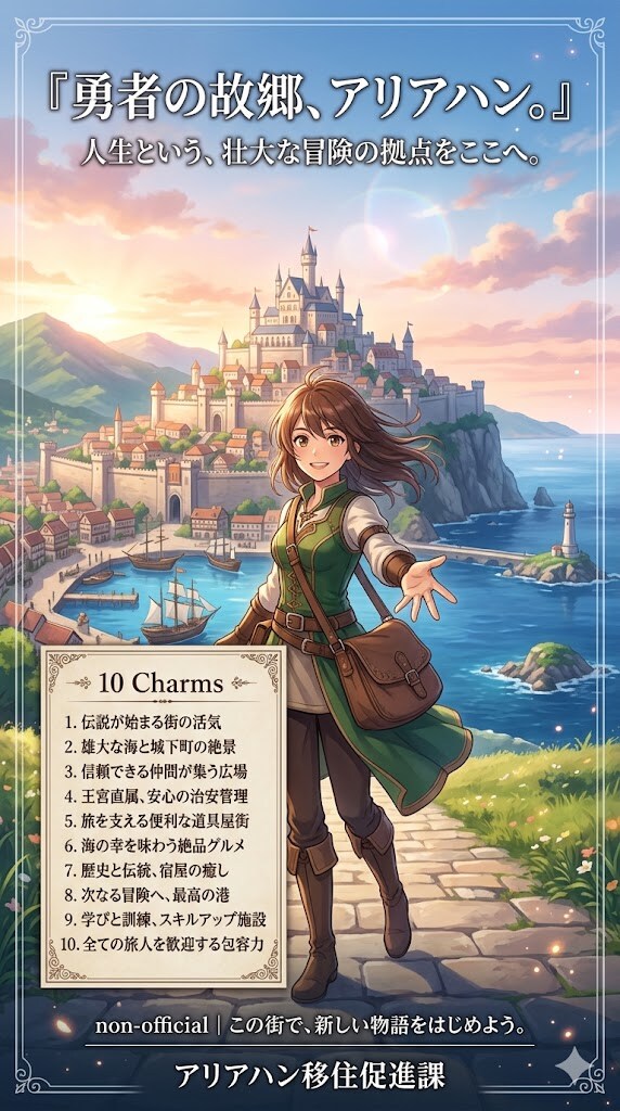 アリアハンに住もう！