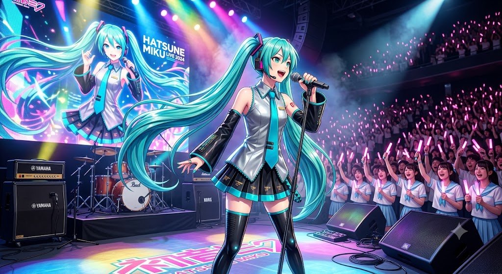 初音ミクのライブ Gemini
