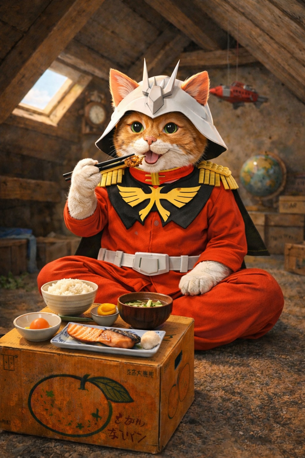 今朝のシャア猫 Z129