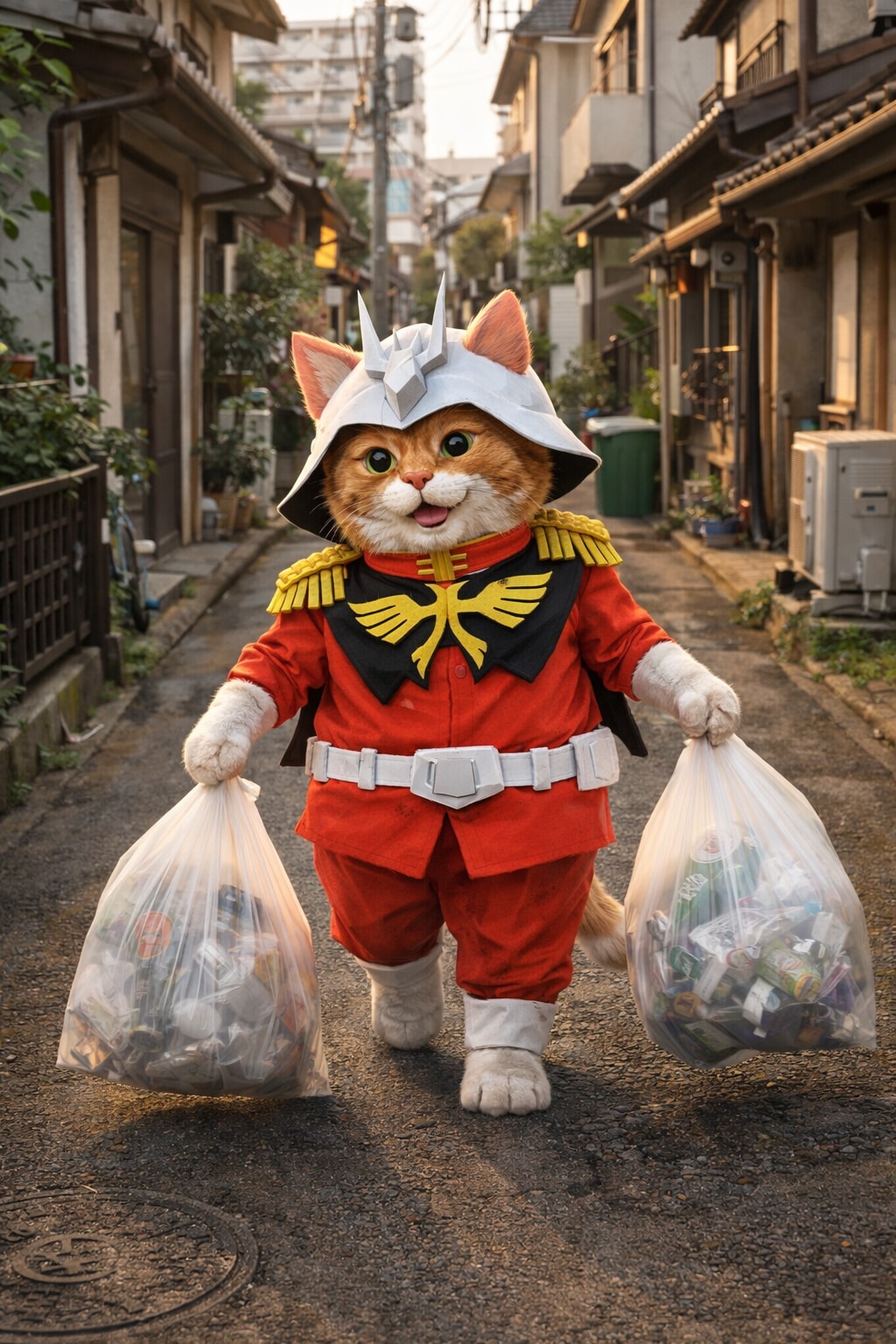 今朝のシャア猫 Z129