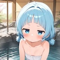 女の子と温泉 4枚目