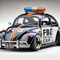 ワーゲンビートルFBIパトロールカー 3枚目
