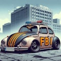 ワーゲンビートルFBIパトロールカー 2枚目