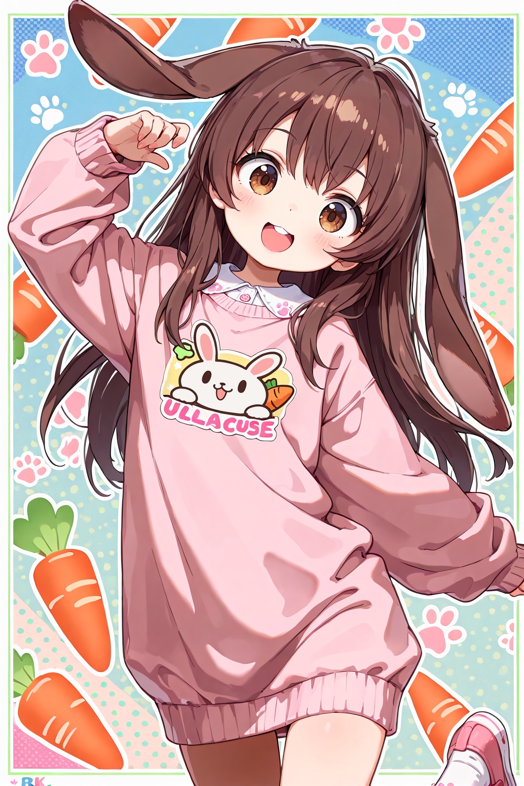 [インタビュー回答のお礼]ロップイヤー（茶）