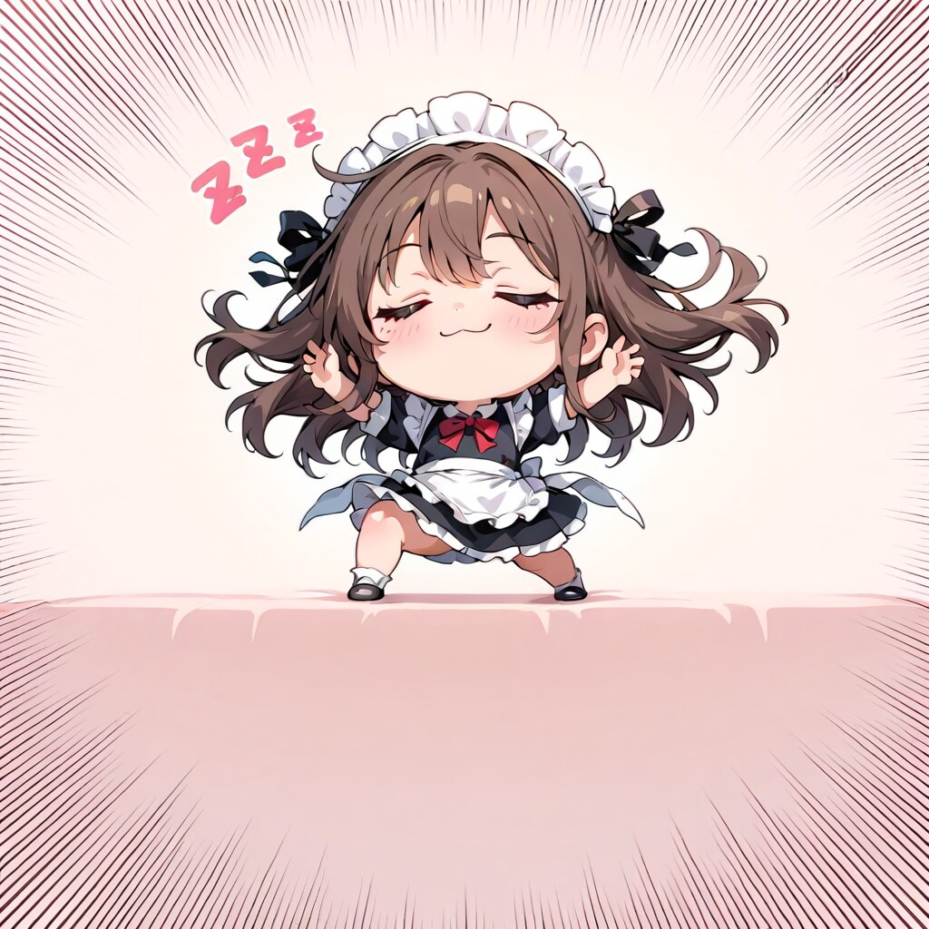 スリーピングメイドさん | の人気AIイラスト・グラビア