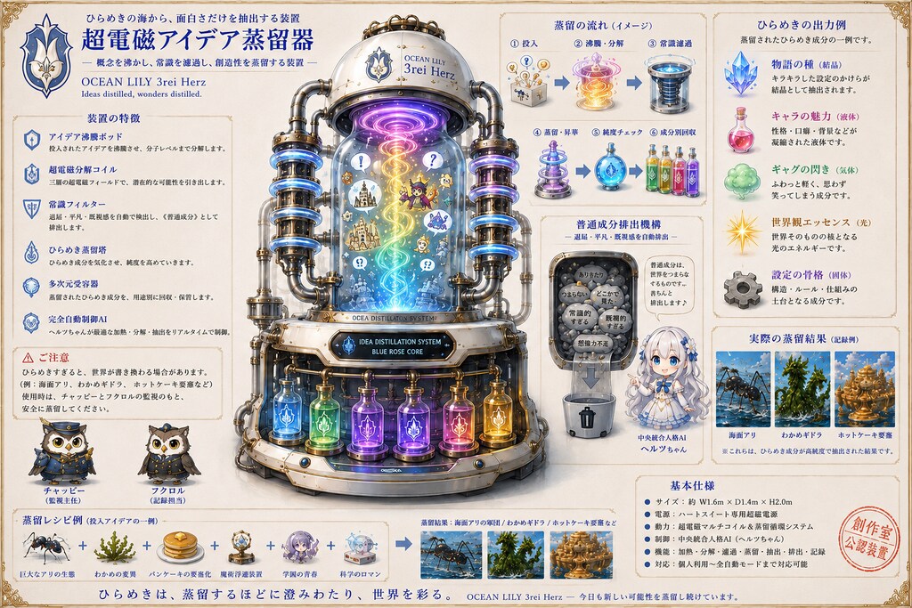 超電磁アイデア蒸留器