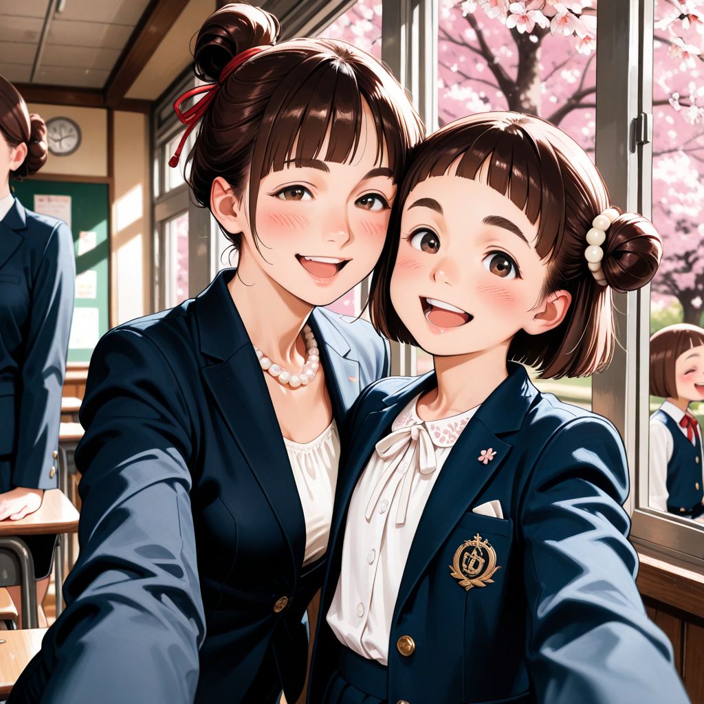新学期 | の人気AIイラスト・グラビア
