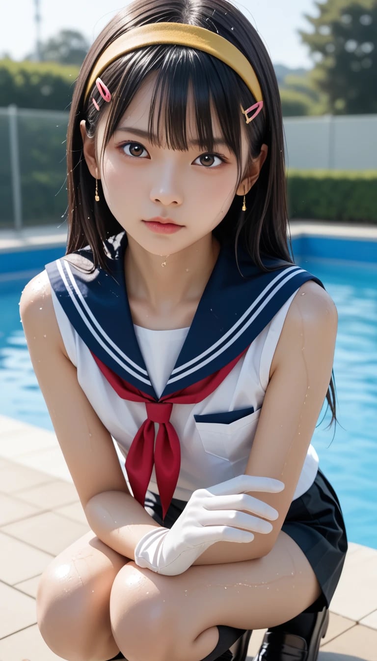無防備な夏制服にプールサイドで揺らぐ理性、危うくも美しい3つの瞬間