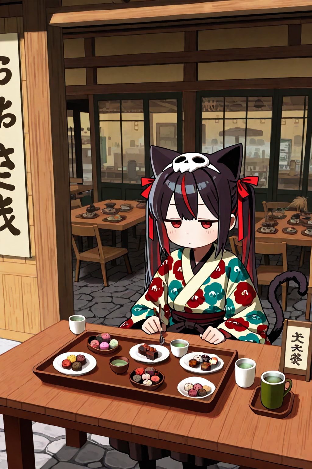 茶店の看板娘