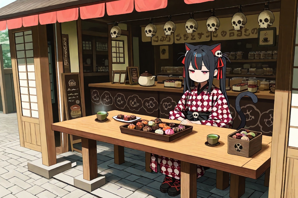 茶店の看板娘