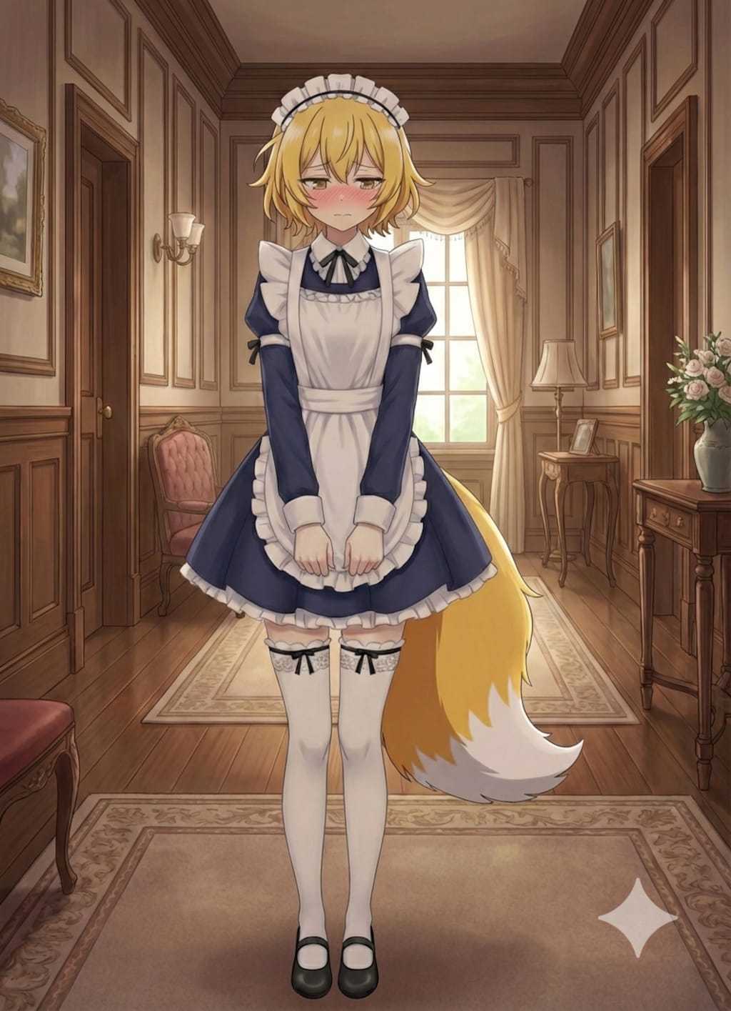 初めてのメイド服