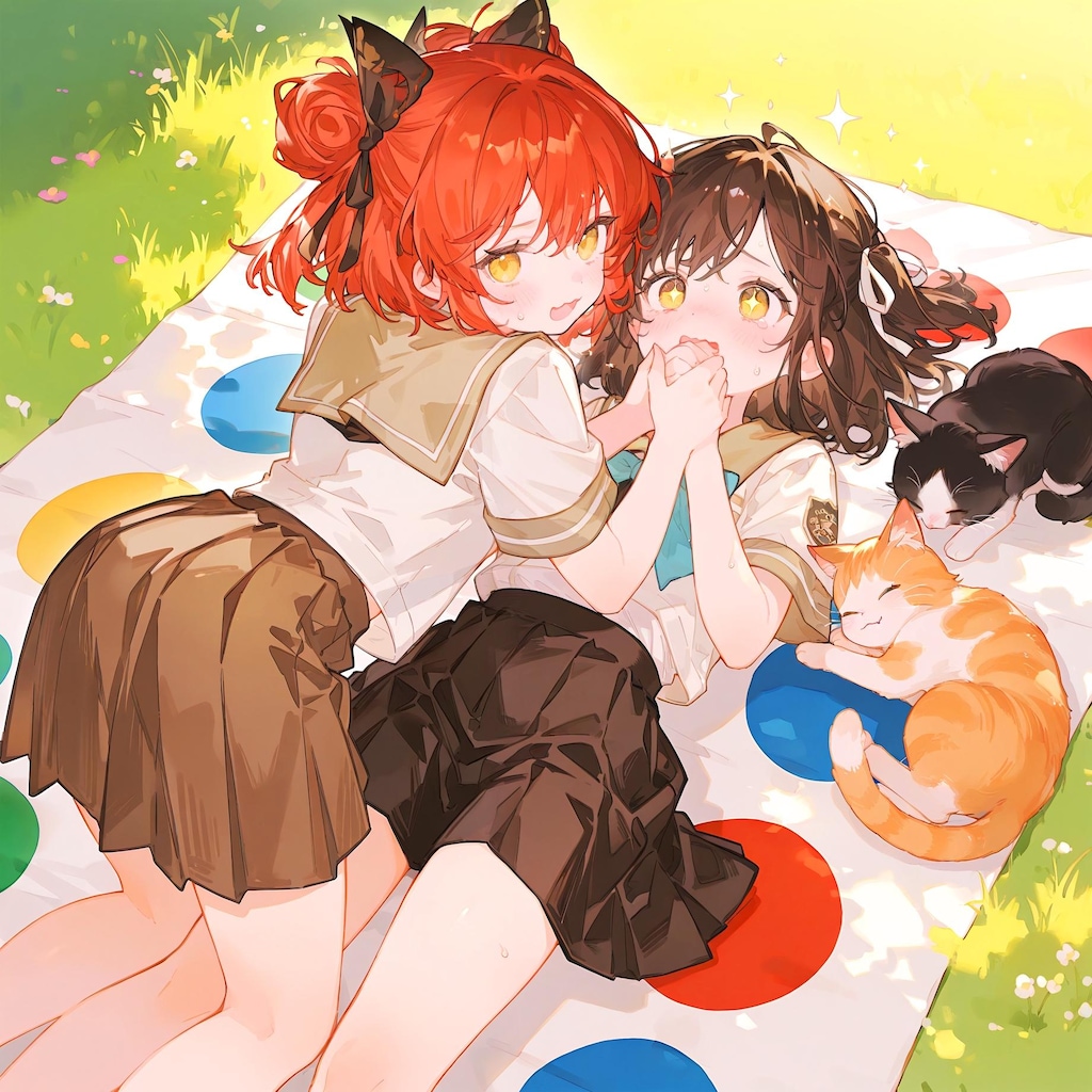 謎のツイスター少女