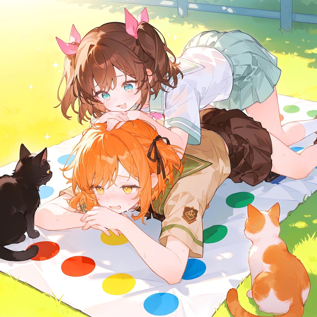 謎のツイスター少女