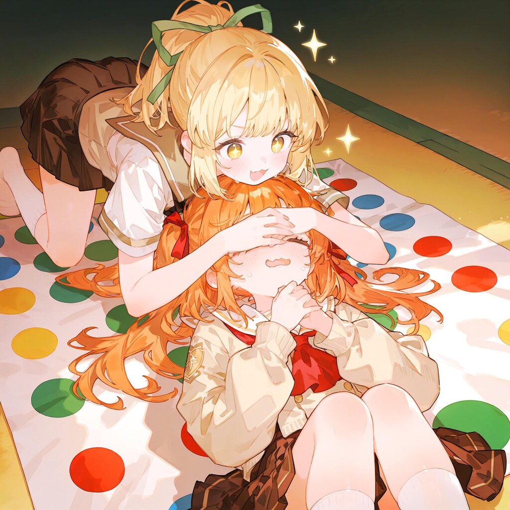 謎のツイスター少女