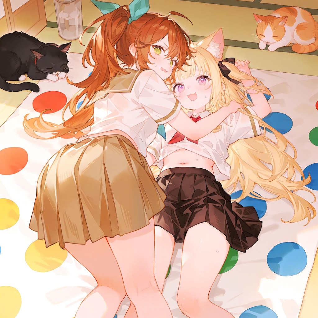 謎のツイスター少女