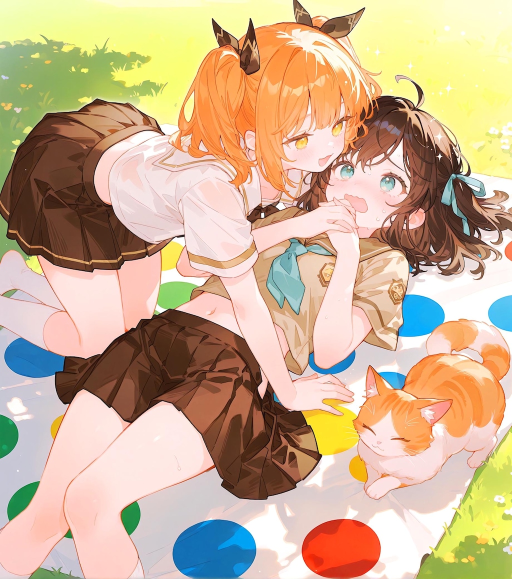 謎のツイスター少女