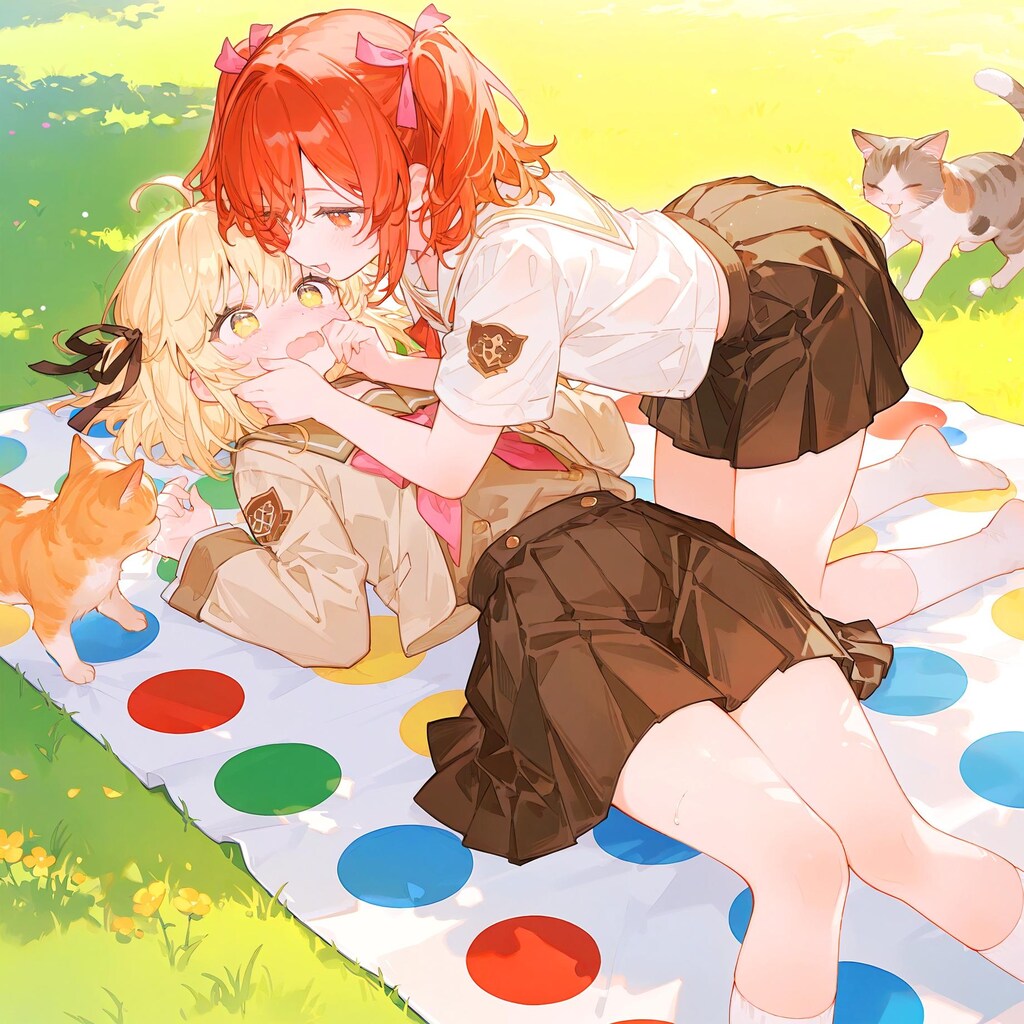 謎のツイスター少女