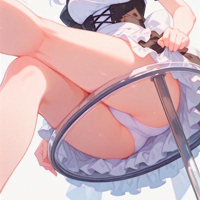 『ガラスの。。。椅子?』