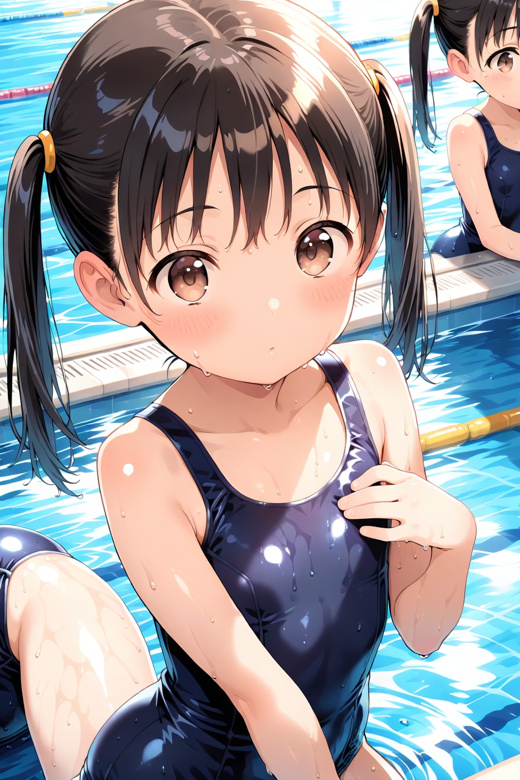 スク水美少女